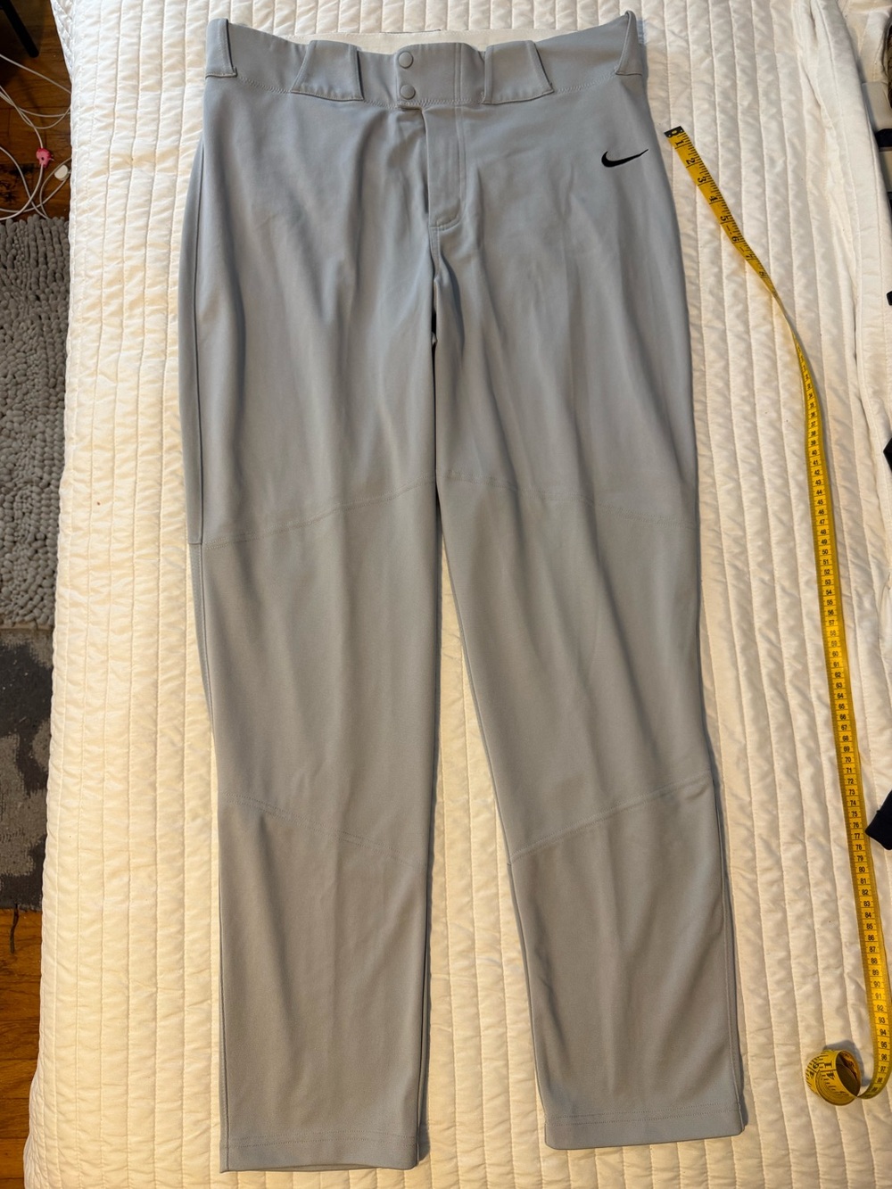 Nike Team Engineered Men's Baseball Softball Pants Gray Size XL O18